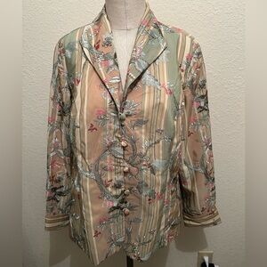 Coldwater Creek Embroidered Blazer